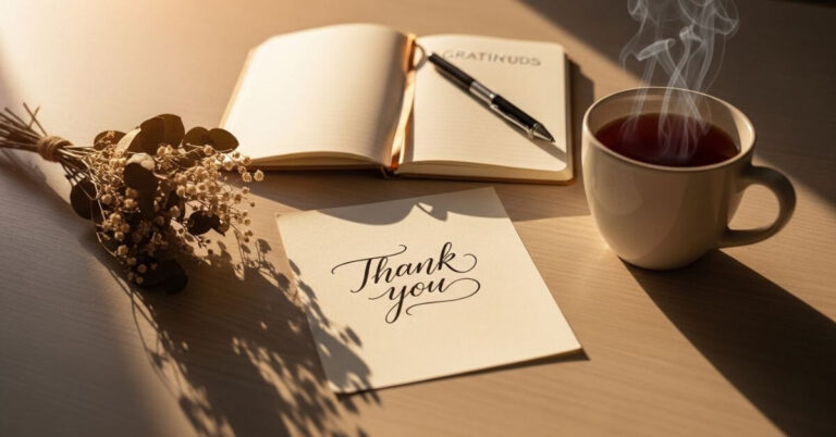 gratitude is the secret to a peaceful and fulfilling life woman nature