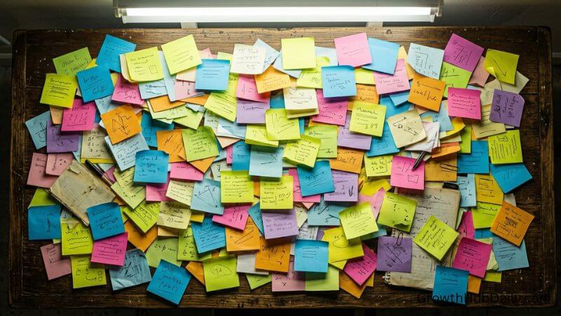 Daily habits fail when you start too many at once causing overwhelm