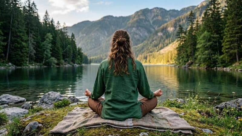 daily mindfulness habit to stop negative self talk and find calm