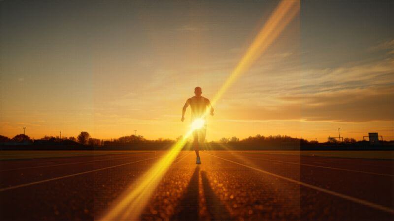 person walking outside alone after accepting themselves and moving forward in life